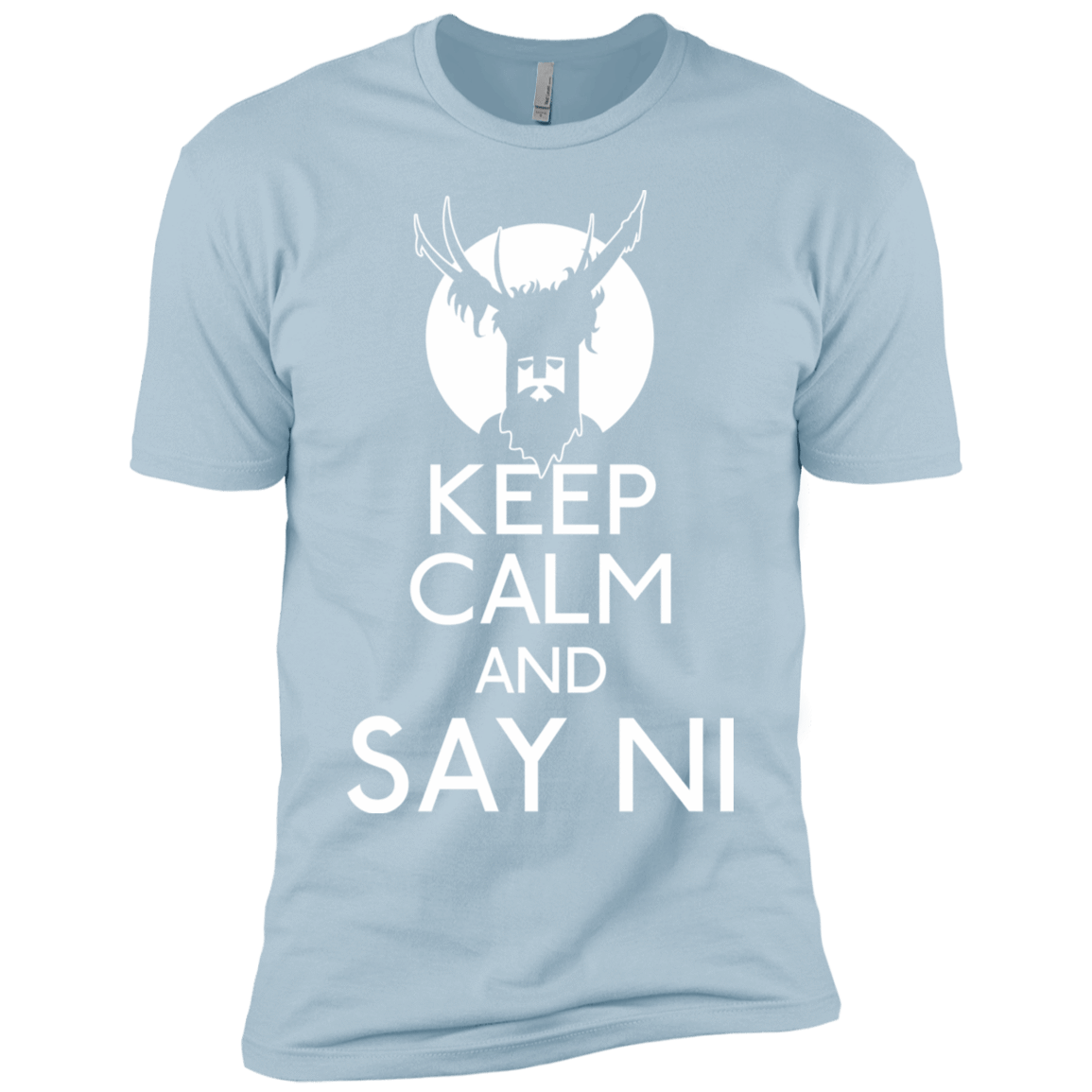 T-Shirts Light Blue / YXS Keep Calm and Say Ni Boys Premium T-Shirt