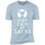 T-Shirts Light Blue / YXS Keep Calm and Say Ni Boys Premium T-Shirt