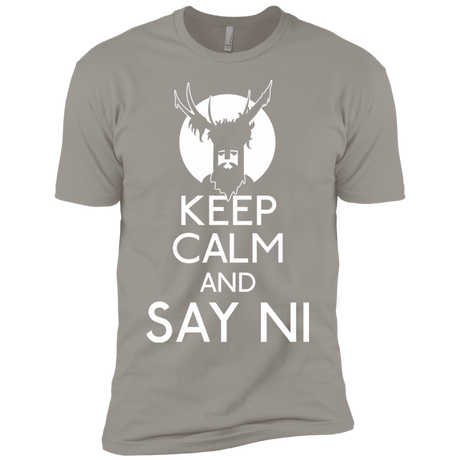 T-Shirts Light Grey / YXS Keep Calm and Say Ni Boys Premium T-Shirt