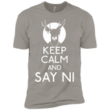 T-Shirts Light Grey / YXS Keep Calm and Say Ni Boys Premium T-Shirt