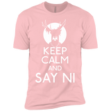 T-Shirts Light Pink / YXS Keep Calm and Say Ni Boys Premium T-Shirt