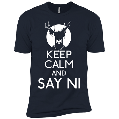 T-Shirts Midnight Navy / YXS Keep Calm and Say Ni Boys Premium T-Shirt