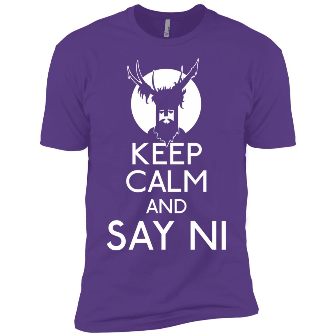 T-Shirts Purple Rush / YXS Keep Calm and Say Ni Boys Premium T-Shirt