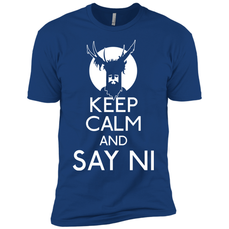 T-Shirts Royal / YXS Keep Calm and Say Ni Boys Premium T-Shirt