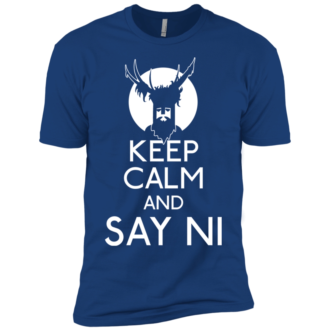 T-Shirts Royal / YXS Keep Calm and Say Ni Boys Premium T-Shirt