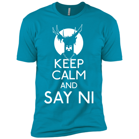 T-Shirts Turquoise / YXS Keep Calm and Say Ni Boys Premium T-Shirt