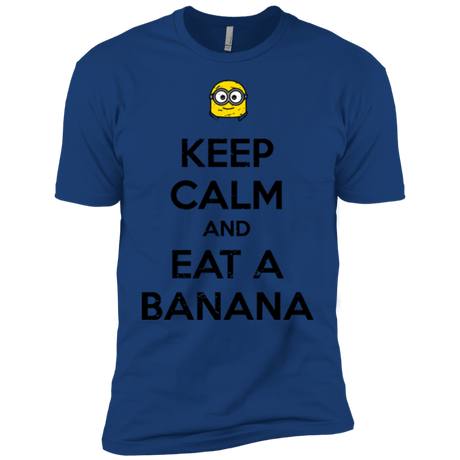 T-Shirts Royal / YXS Keep Calm Banana Boys Premium T-Shirt