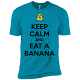 T-Shirts Turquoise / YXS Keep Calm Banana Boys Premium T-Shirt