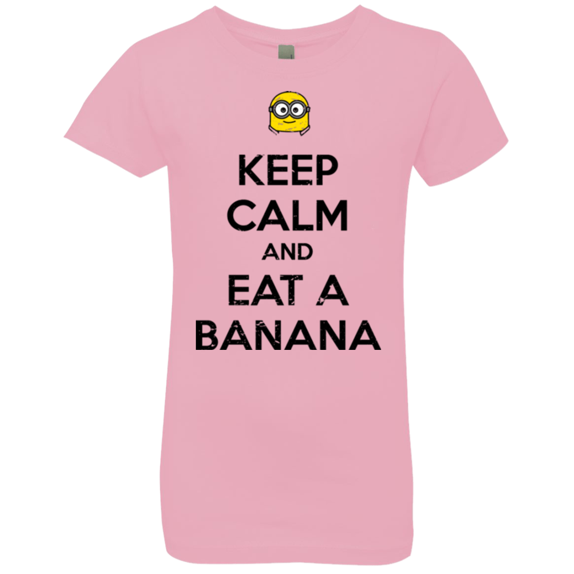 T-Shirts Light Pink / YXS Keep Calm Banana Girls Premium T-Shirt