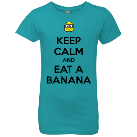 T-Shirts Tahiti Blue / YXS Keep Calm Banana Girls Premium T-Shirt