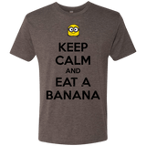 T-Shirts Macchiato / Small Keep Calm Banana Men's Triblend T-Shirt