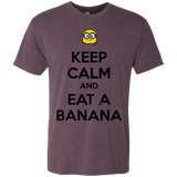 T-Shirts Vintage Purple / Small Keep Calm Banana Men's Triblend T-Shirt