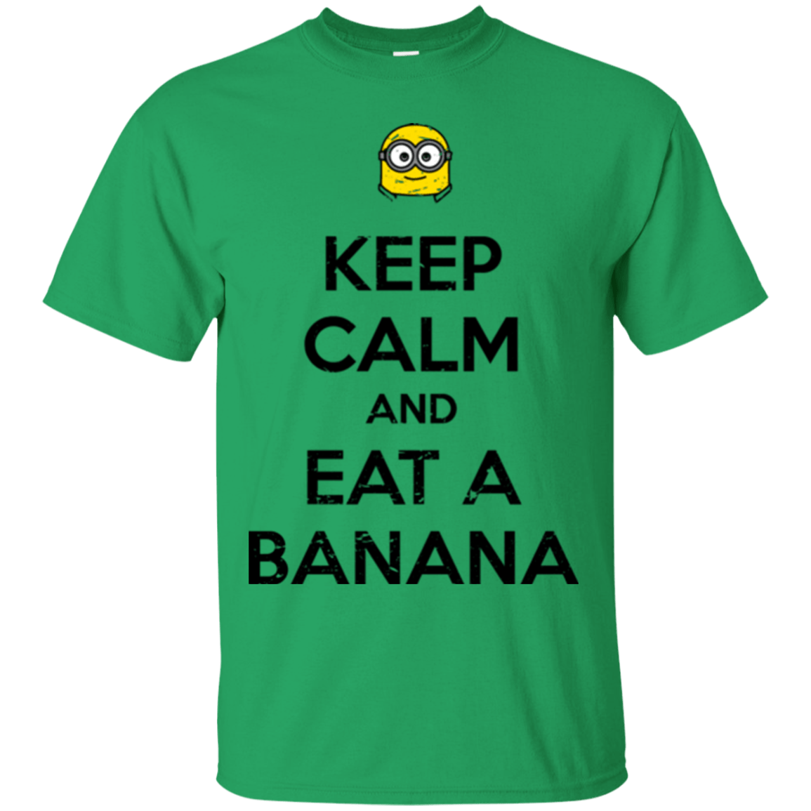 T-Shirts Irish Green / Small Keep Calm Banana T-Shirt