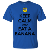 T-Shirts Royal / Small Keep Calm Banana T-Shirt