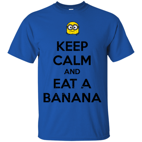 T-Shirts Royal / Small Keep Calm Banana T-Shirt