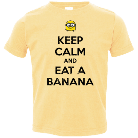 T-Shirts Butter / 2T Keep Calm Banana Toddler Premium T-Shirt