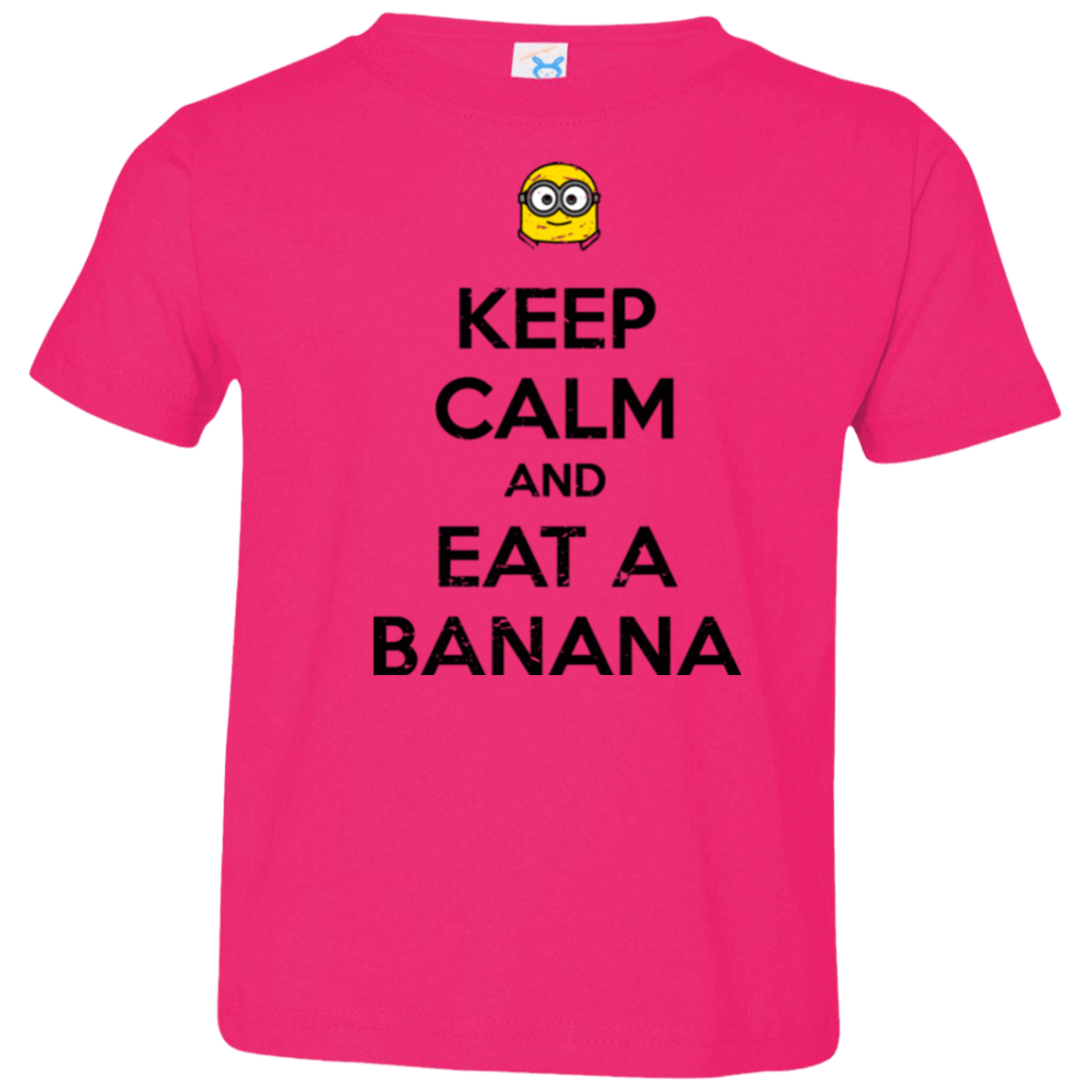 T-Shirts Hot Pink / 2T Keep Calm Banana Toddler Premium T-Shirt