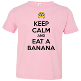 T-Shirts Pink / 2T Keep Calm Banana Toddler Premium T-Shirt