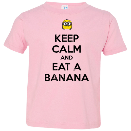 T-Shirts Pink / 2T Keep Calm Banana Toddler Premium T-Shirt