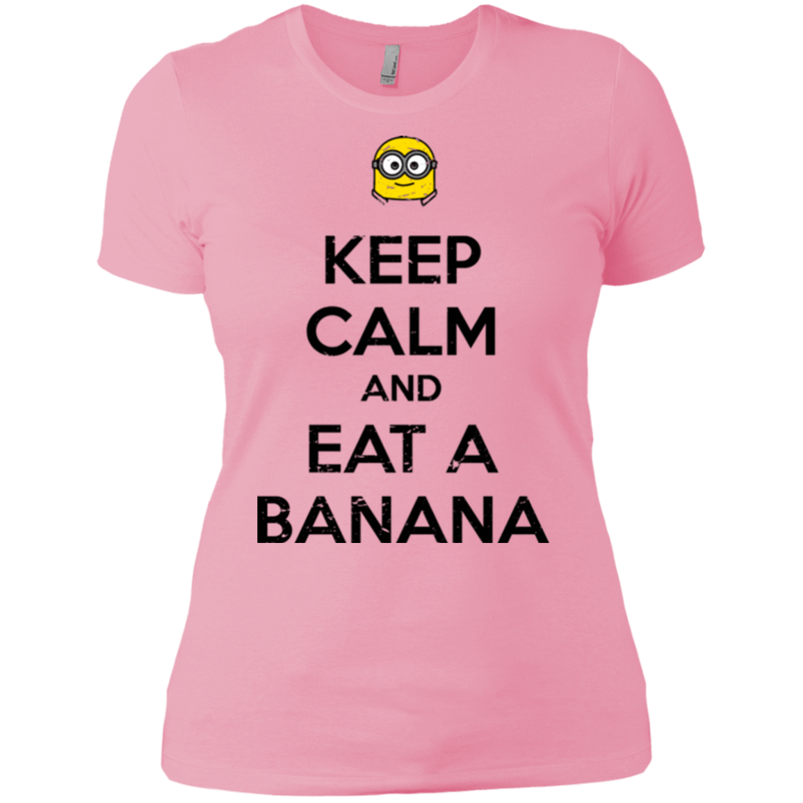 T-Shirts Light Pink / X-Small Keep Calm Banana Women's Premium T-Shirt