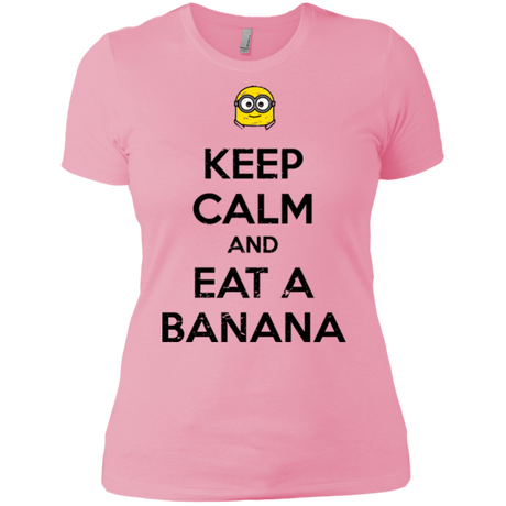 T-Shirts Light Pink / X-Small Keep Calm Banana Women's Premium T-Shirt