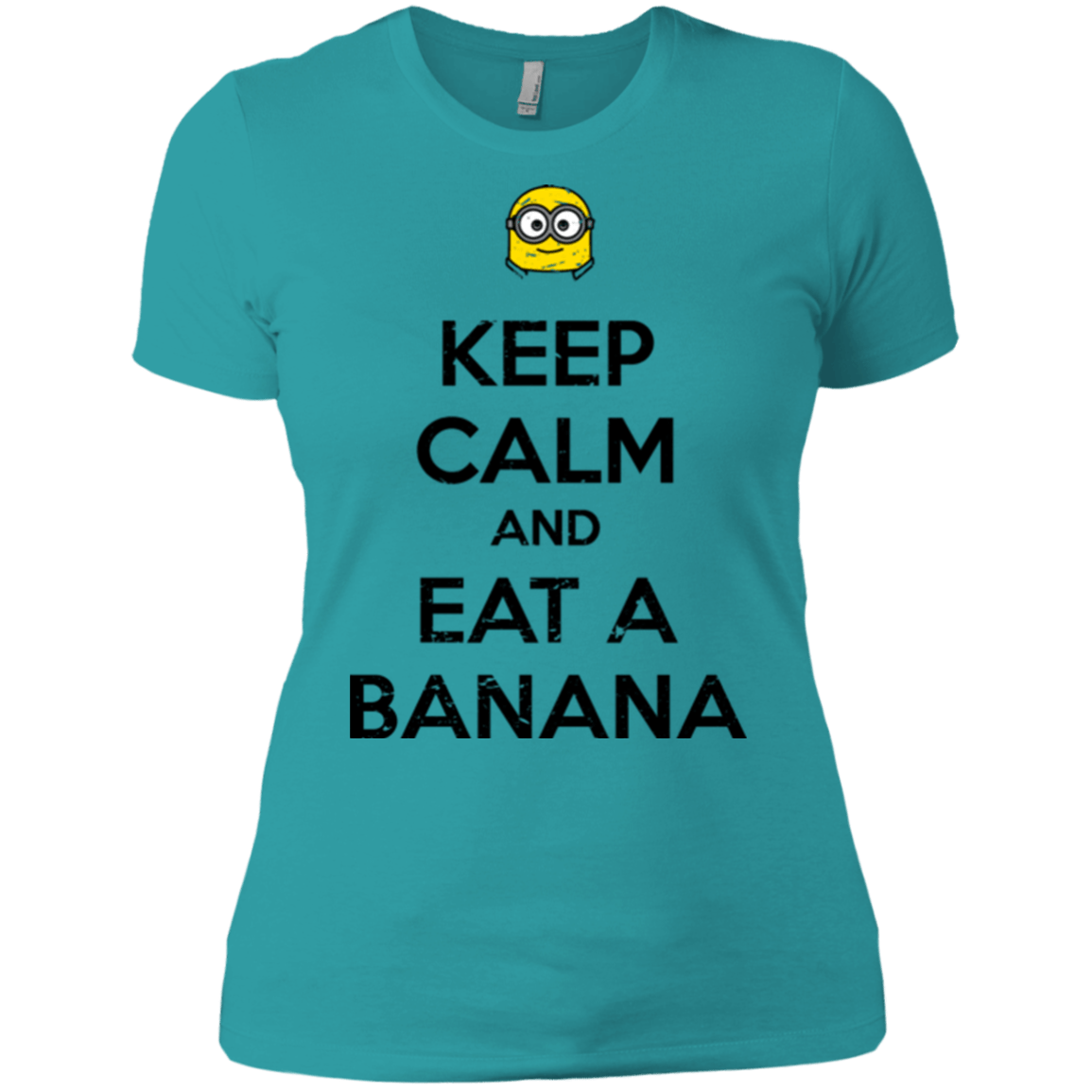 T-Shirts Tahiti Blue / X-Small Keep Calm Banana Women's Premium T-Shirt