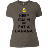 T-Shirts Warm Grey / X-Small Keep Calm Banana Women's Premium T-Shirt