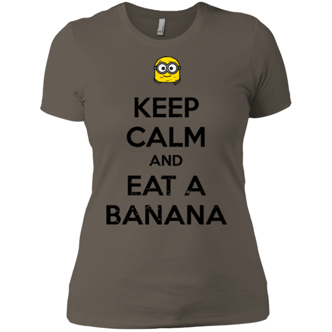 T-Shirts Warm Grey / X-Small Keep Calm Banana Women's Premium T-Shirt