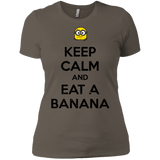 T-Shirts Warm Grey / X-Small Keep Calm Banana Women's Premium T-Shirt