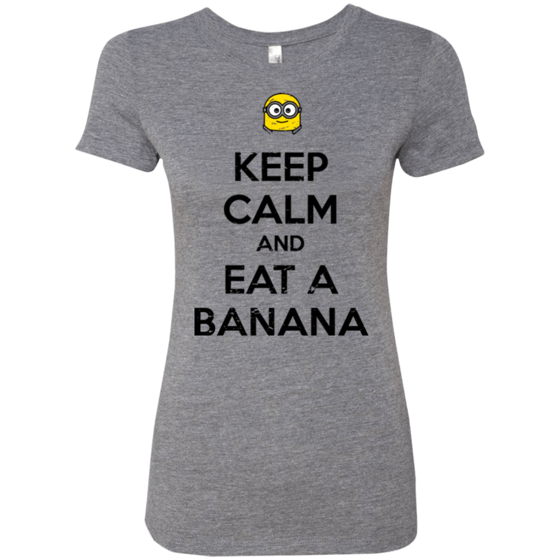 T-Shirts Premium Heather / Small Keep Calm Banana Women's Triblend T-Shirt