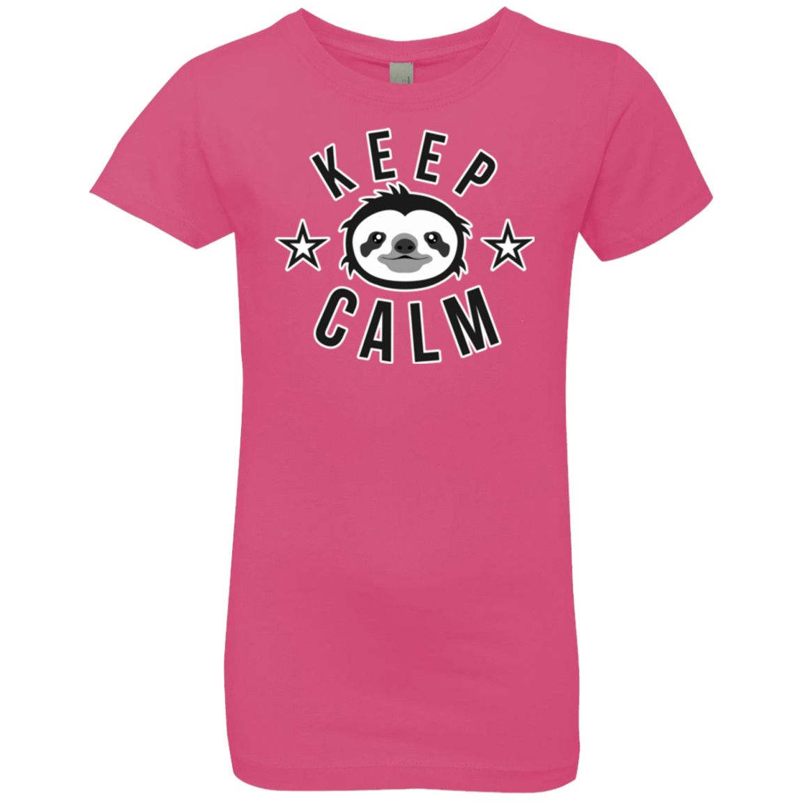T-Shirts Hot Pink / YXS Keep Calm Girls Premium T-Shirt