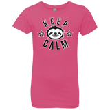 T-Shirts Hot Pink / YXS Keep Calm Girls Premium T-Shirt