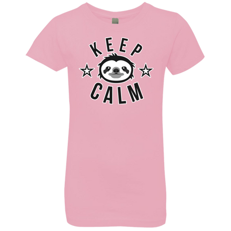 T-Shirts Light Pink / YXS Keep Calm Girls Premium T-Shirt