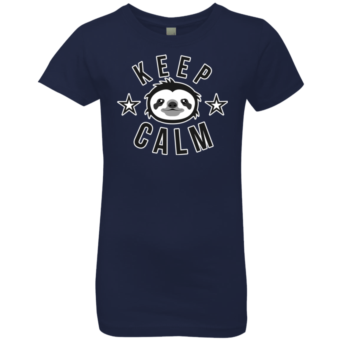 T-Shirts Midnight Navy / YXS Keep Calm Girls Premium T-Shirt