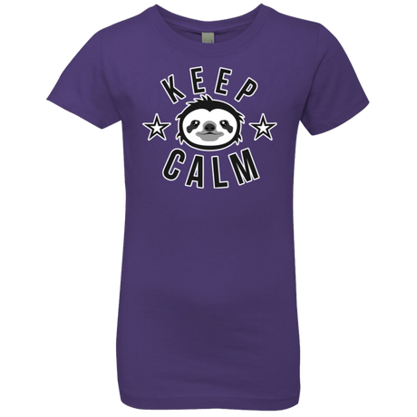 T-Shirts Purple Rush / YXS Keep Calm Girls Premium T-Shirt