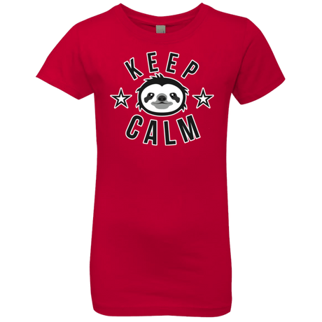 T-Shirts Red / YXS Keep Calm Girls Premium T-Shirt
