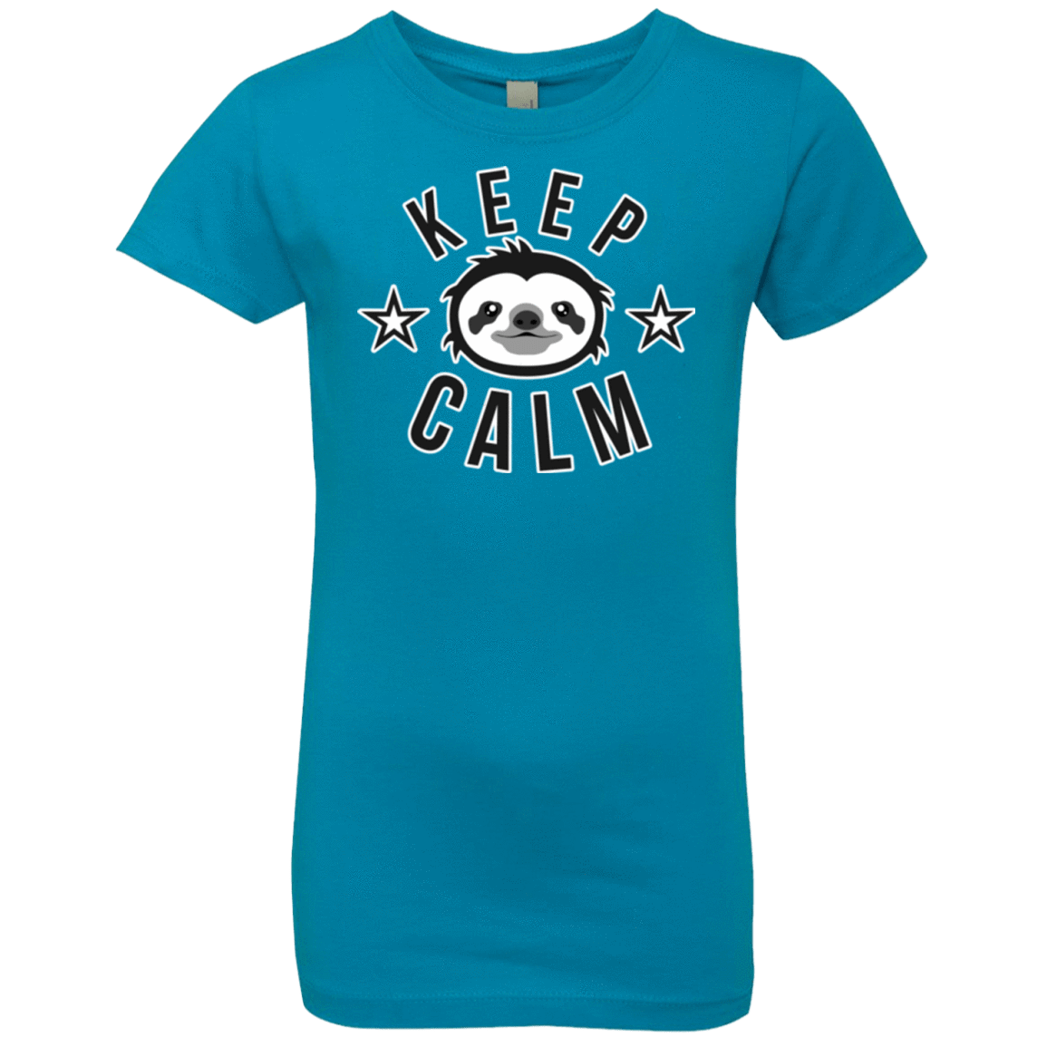 T-Shirts Turquoise / YXS Keep Calm Girls Premium T-Shirt