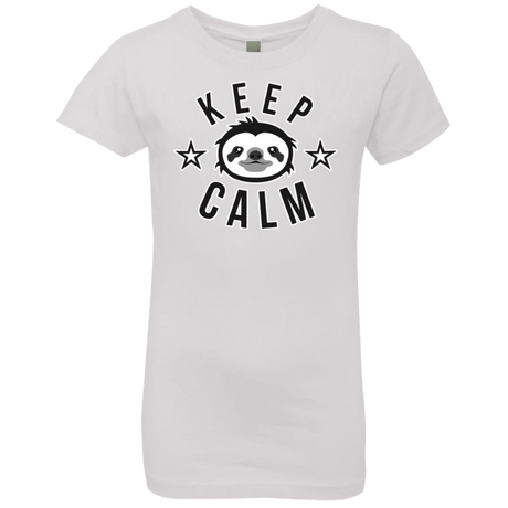 T-Shirts White / YXS Keep Calm Girls Premium T-Shirt