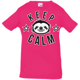 T-Shirts Hot Pink / 6 Months Keep Calm Infant PremiumT-Shirt
