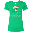 T-Shirts Envy / Small Keep Calm & Look Behind You A Three Headed Monkey Women's Triblend T-Shirt