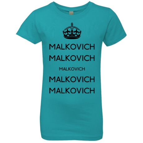 T-Shirts Tahiti Blue / YXS Keep Calm Malkovich Girls Premium T-Shirt