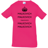 T-Shirts Hot Pink / 6 Months Keep Calm Malkovich Infant Premium T-Shirt