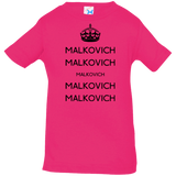 T-Shirts Hot Pink / 6 Months Keep Calm Malkovich Infant Premium T-Shirt