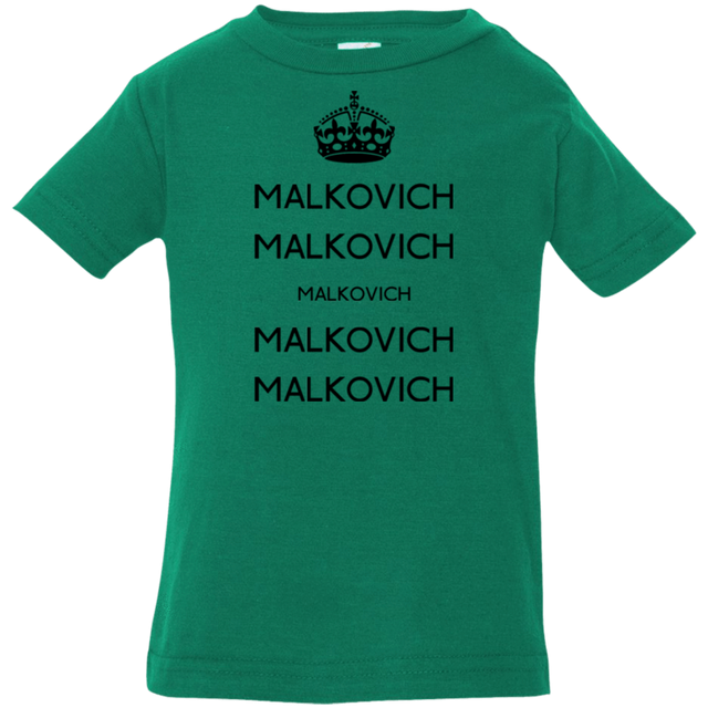 T-Shirts Kelly / 6 Months Keep Calm Malkovich Infant Premium T-Shirt