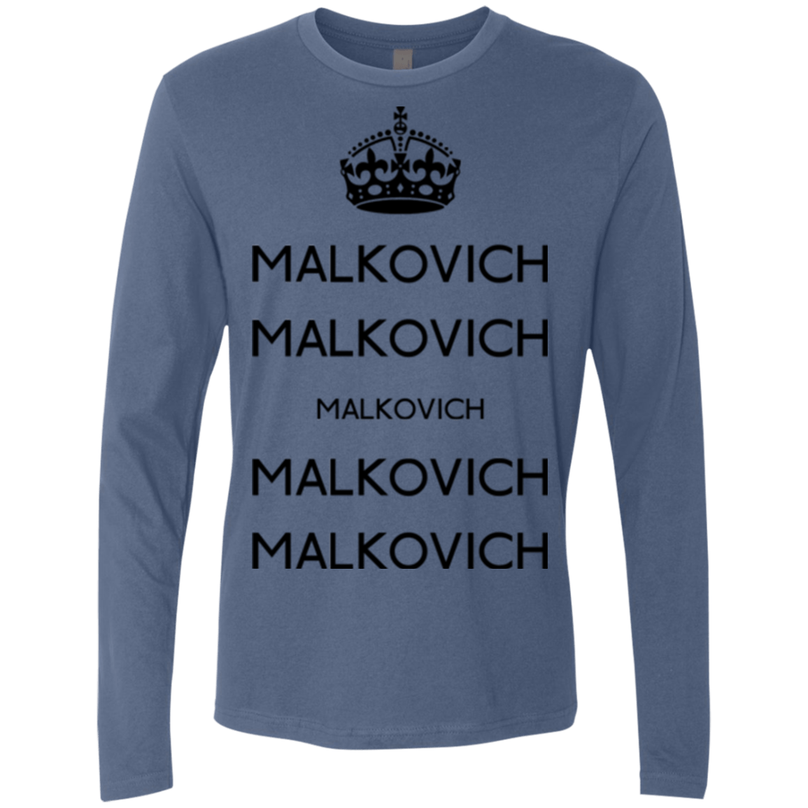 Keep Calm Malkovich Men's Premium Long Sleeve