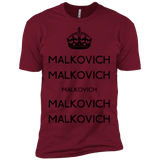 T-Shirts Cardinal / X-Small Keep Calm Malkovich Men's Premium T-Shirt