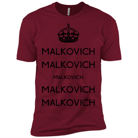 T-Shirts Cardinal / X-Small Keep Calm Malkovich Men's Premium T-Shirt