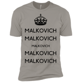 T-Shirts Light Grey / X-Small Keep Calm Malkovich Men's Premium T-Shirt