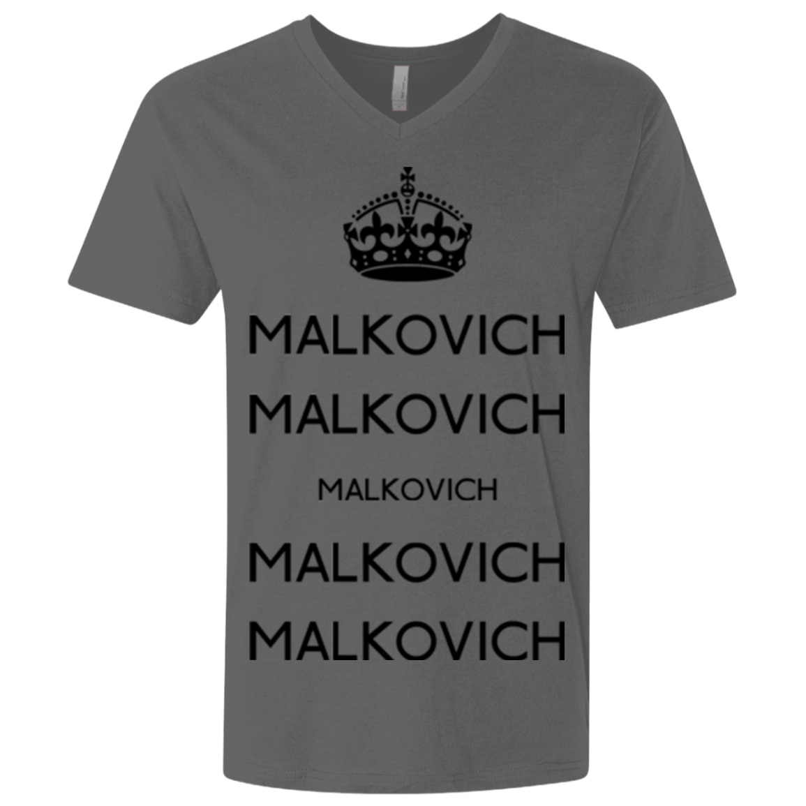 Keep Calm Malkovich Men's Premium V-Neck