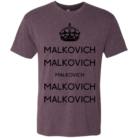 Keep Calm Malkovich Men's Triblend T-Shirt